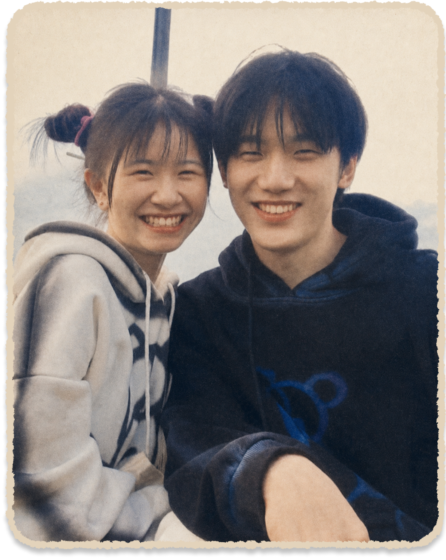 KC and Cynthia smiling together
